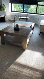 Eiken salontafel voor 50€, Ophalen, Zo goed als nieuw