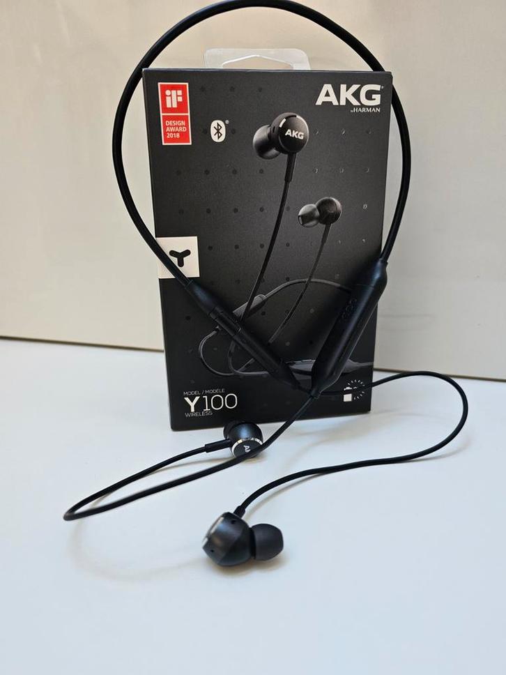 Écouteurs bluetooth AKG Y100, TV, Hi-fi & Vidéo, Casques audio, Utilisé, Bluetooth, Enlèvement ou Envoi