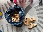 Houten blokken, Ophalen of Verzenden, Gebruikt, Overige typen