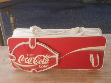 Coca Cola...vintage tennis duffel/sports bag..raquet sleeve! beschikbaar voor biedingen