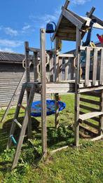 Speeltoren met vogelnest schommel, Kinderen en Baby's, Speelgoed | Buiten | Speeltoestellen, Ophalen, Gebruikt, Glijbaan