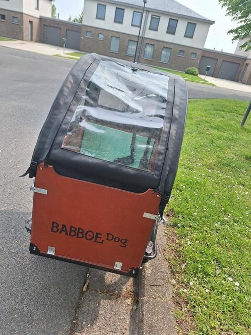 Bakfiets Babboe Dog-E, Vélos & Vélomoteurs, Vélos | Vélos avec bac, Comme neuf, Enlèvement