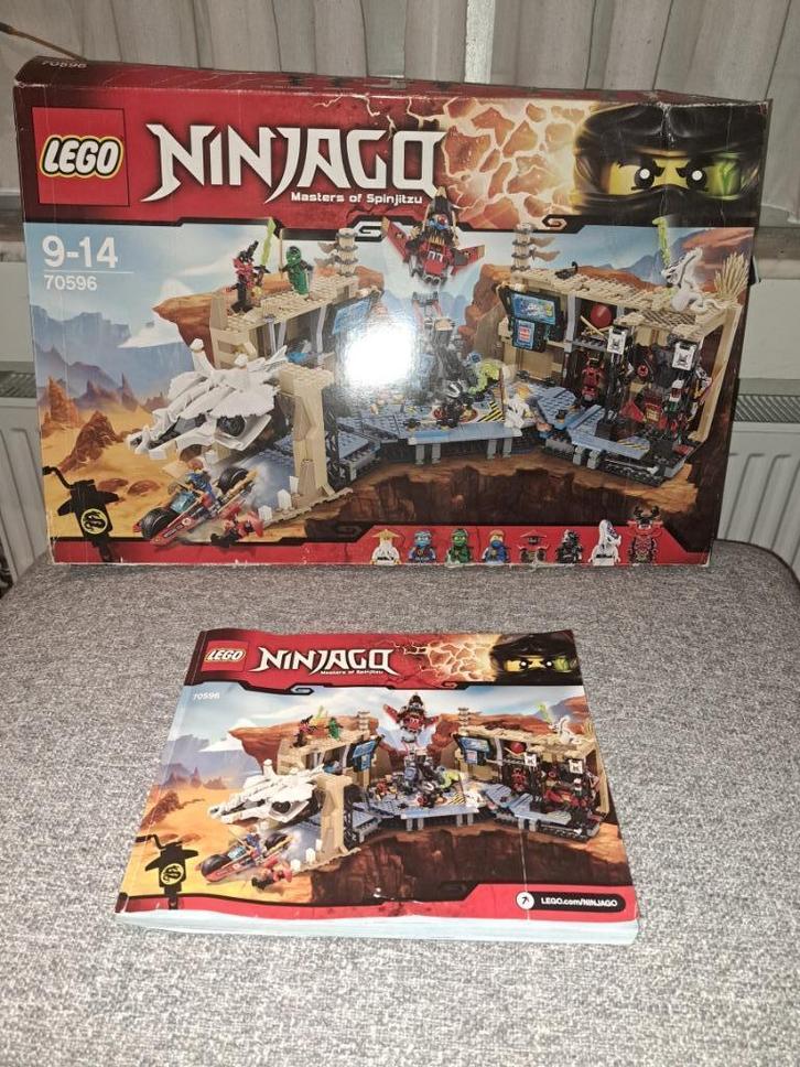 Set 70596    ninjago samurai x cave chaos, Kinderen en Baby's, Speelgoed | Duplo en Lego, Zo goed als nieuw, Lego, Complete set
