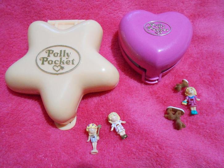 Lot Polly Pocket vintage Bluebird Precious Puppies et Hotel, Verzamelen, Poppetjes en Figuurtjes, Zo goed als nieuw, Ophalen