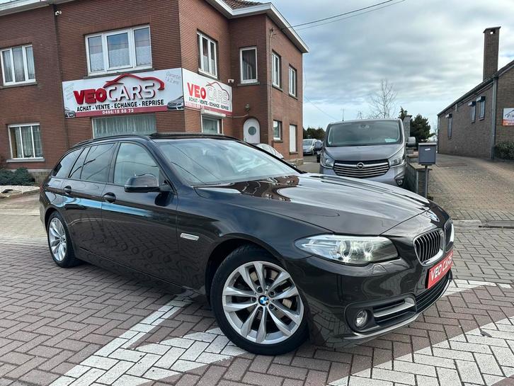 BMW 520dA Sport / Pano Camera LED Cuir GPS, Autos, BMW, Entreprise, Série 5, ABS, Caméra de recul, Phares directionnels, Airbags