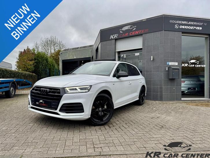 Audi Q5 50 TFSI E Quattro S-line PANO-MEMORY-TREKHAAK, Auto's, Audi, Bedrijf, Te koop, Q5, 4x4, ABS, Achteruitrijcamera, Airbags