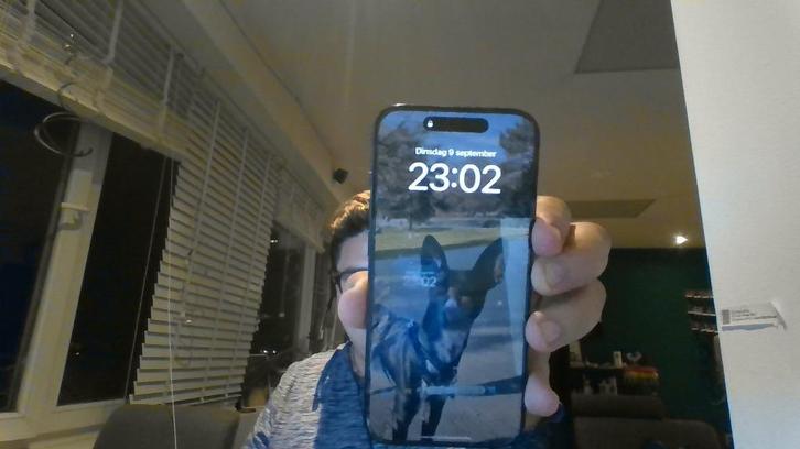 iPhone 15 pro - Barst achterkant, Telecommunicatie, Mobiele telefoons | Apple iPhone, Gebruikt, 256 GB, Zonder abonnement, Zonder simlock