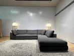 ZGAN Minotti Hamilton Hoekbank Donkergrijs - NP: 25k, Bankstel Bank Sofa Hoekbank Design bank, Hoekbank, 300 cm of meer, Ophalen of Verzenden
