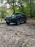 Landrover freelander 1, Auto's, Land Rover, Lederen bekleding, 4 cilinders, Zwart, Leder