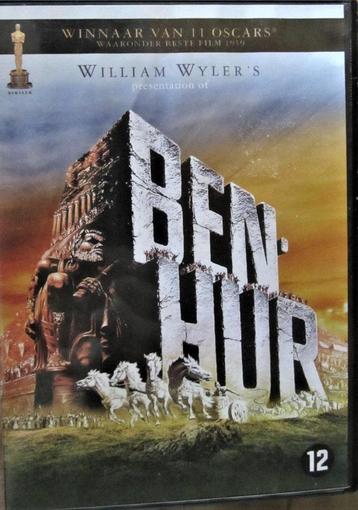 DVD HISTORISCH- BEN HUR (CHARLTON HESTON- STEPHEN BOYD) 1959 beschikbaar voor biedingen