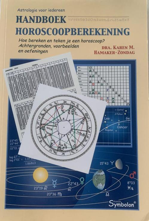 Astrologie: Horoscoop - Drs Karen M. Hamaker - Zondag, Boeken, Esoterie en Spiritualiteit, Zo goed als nieuw, Astrologie, Ophalen of Verzenden