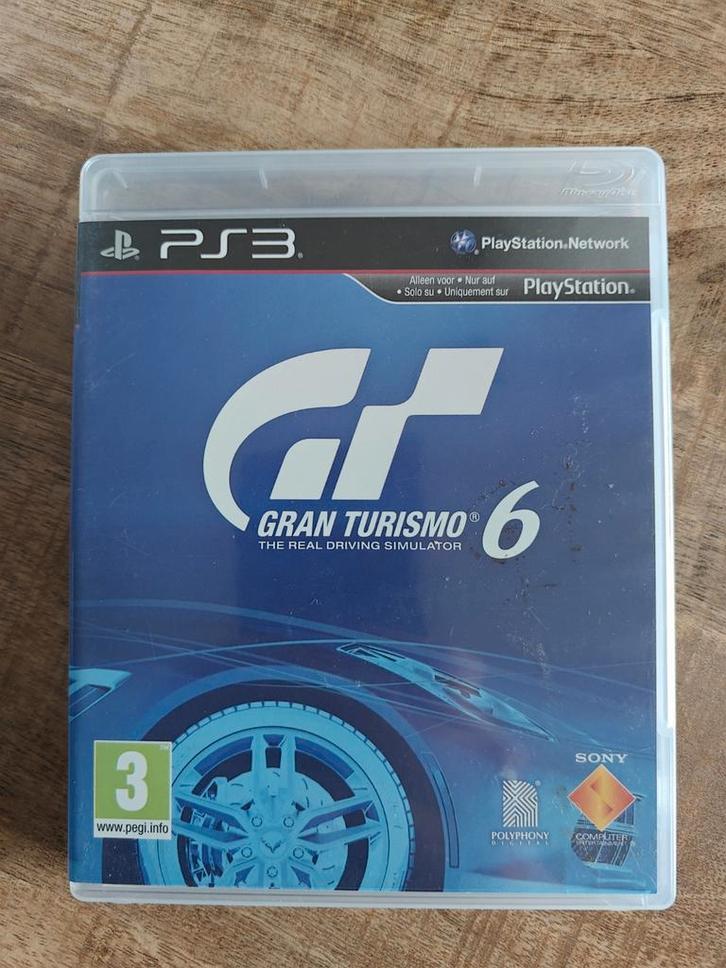 Gran Turismo 6, Games en Spelcomputers, Games | Sony PlayStation 3, Zo goed als nieuw, Racen en Vliegen, Vanaf 3 jaar, Online