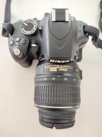 Nikon D3200 + AF-S Nikkor DX VR 18-55mm + tas (nieuwstaat), TV, Hi-fi & Vidéo, Appareils photo numériques, Comme neuf, Reflex miroir