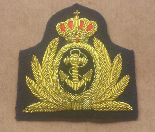 Insigne en cannetille et soie pour casquette  képi de Marine, Collections, Objets militaires | Général, Marine, Envoi