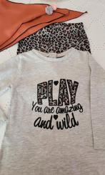 Set Longsleeve+ legging+sjaal maat 86, Ophalen, Zo goed als nieuw, Meisje, Setje