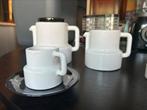 12 delig koffieservies retro, Ophalen, Gebruikt, Compleet servies