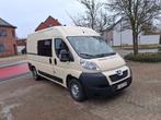 Peugeot boxer 3.0 hdi dubbele cabine (lichte vracht), Voorwielaandrijving, Stof, Traction-control, Beige