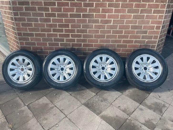 Nieuwe VW-, Audi-, Seat- en Skoda-velgen met 4-seizoenenband, Auto-onderdelen, Banden en Velgen, Band(en), All Season, 16 inch