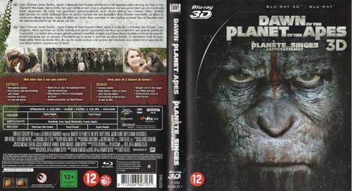 la planete des singes  l’affrontement (b-r 3D+b-r) neuf, CD & DVD, Blu-ray, Comme neuf, Action, 3D, Enlèvement ou Envoi