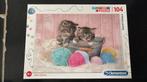 Puzzle de 104 pièces « Sweet chatons », 6 ans ou plus, Enlèvement ou Envoi, Comme neuf, Plus de 50 pièces
