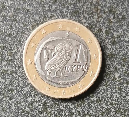 Zeldzame 1 euromunt griekenland 2002, Postzegels en Munten, Munten | Europa | Euromunten, Griekenland, Ophalen of Verzenden