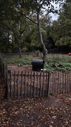 Kastanje omheining 60 meter + poort, Tuin en Terras, Ophalen, Met poort
