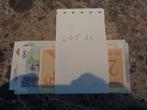 lot de billets 21, Envoi