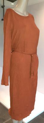 Midi jurk oranje herfst of winter Sora M, Kleding | Dames, Maat 38/40 (M), Nieuw, Oranje, Ophalen of Verzenden