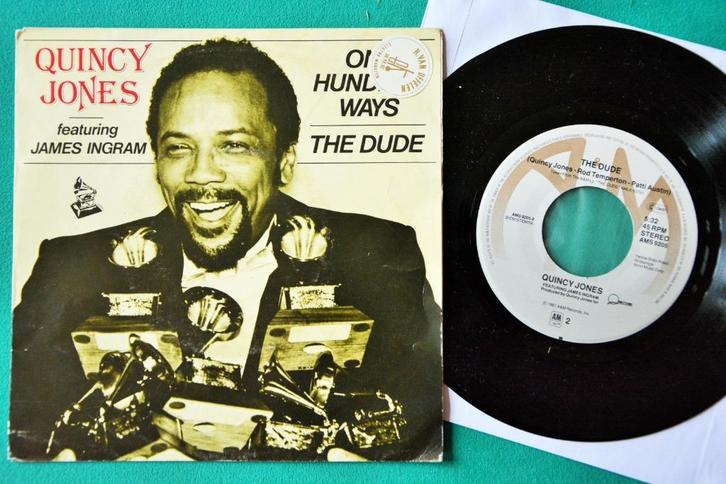 Quincy Jones – One Hundred Ways (9) - vinyl singel, Cd's en Dvd's, Vinyl Singles, Zo goed als nieuw, Single, R&B en Soul, 7 inch