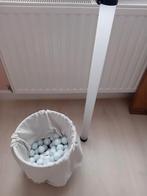 +_100 balles de golf avec tubes ramasse balles, Sport en Fitness, Golf, Ophalen, Gebruikt, Bal(len)