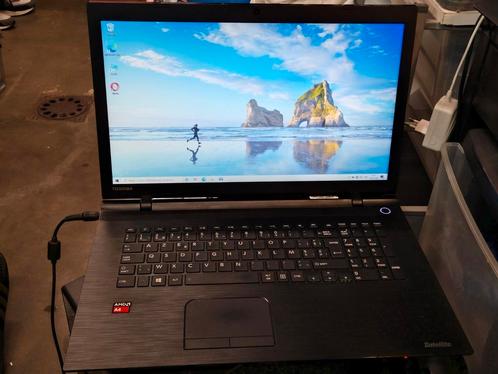 Toshiba c70d amd a4-7210+4gb+500gb+radeon r3+new bat.win10, Computers en Software, Windows Laptops, Zo goed als nieuw, 16 inch