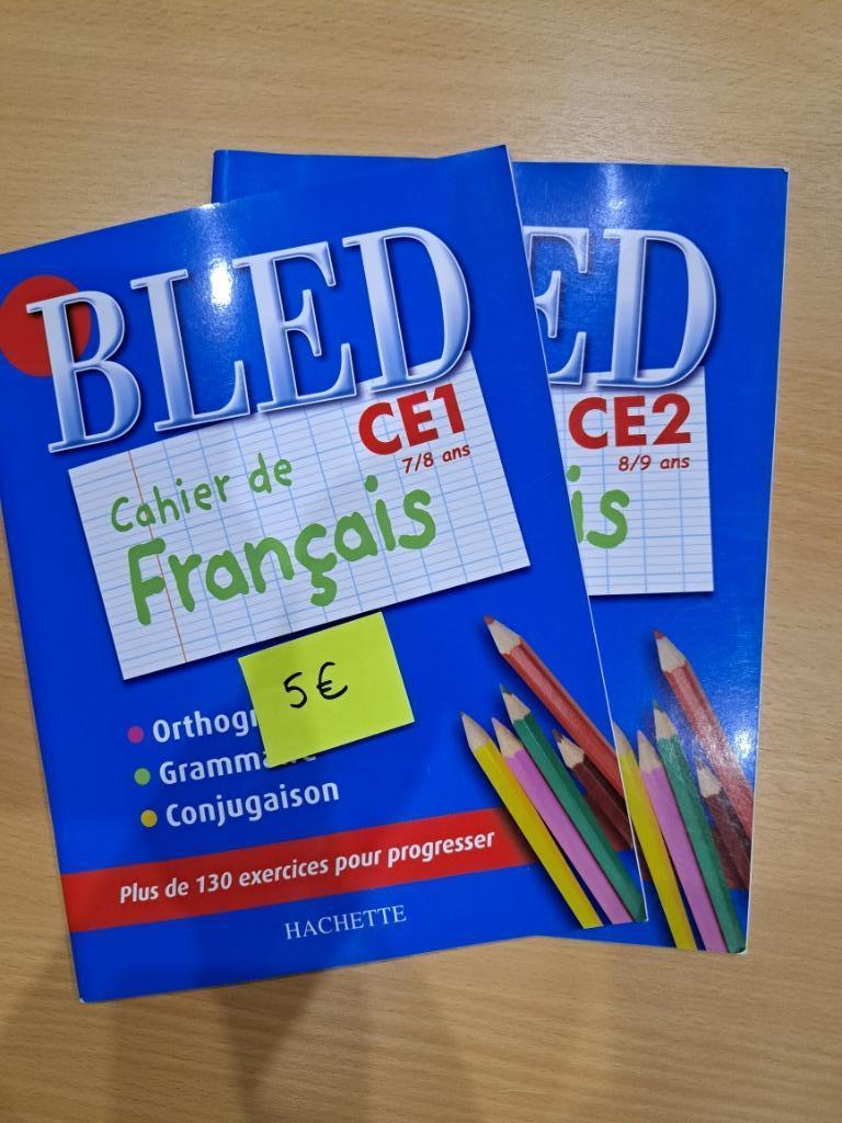 Bled français - Manuel scolaire Français, Primaire, Français, Hachette, Comme neuf