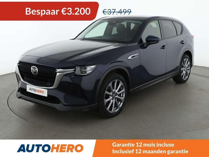 Mazda CX-60 2.5 e-Skyactiv Plug-in Hybrid Exclusive-Line AWD, Auto's, Mazda, Te koop, CX-60, 360° camera, 4x4, ABS, Achteruitrijcamera