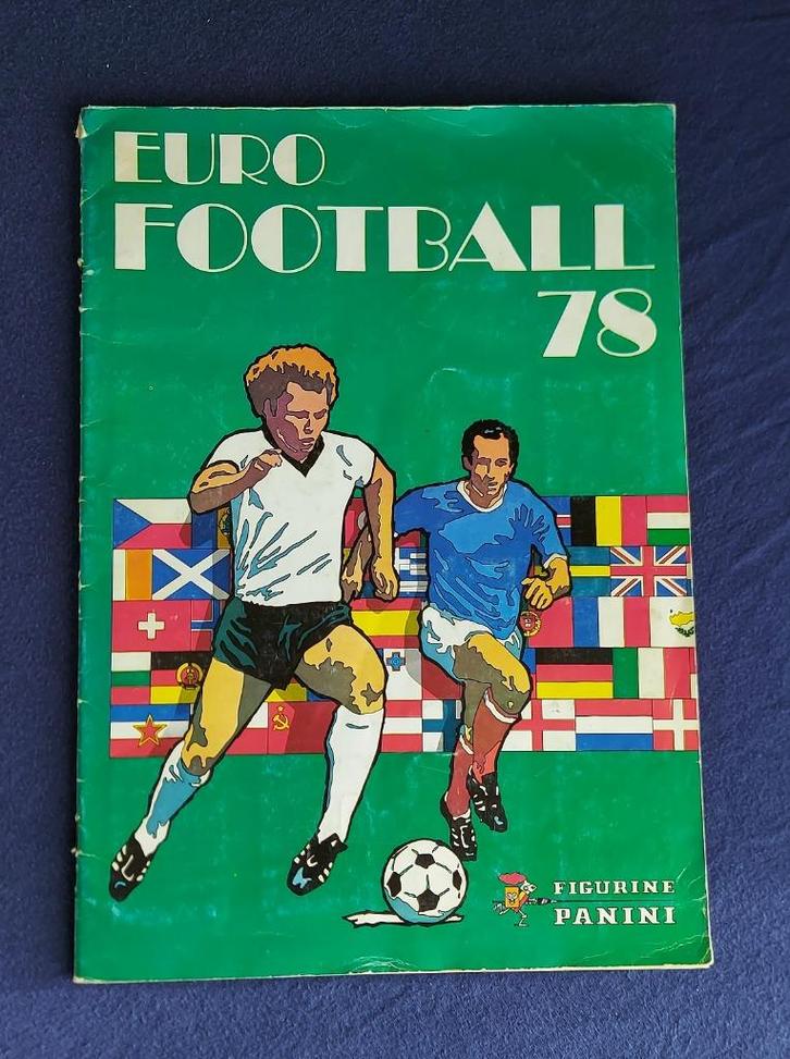 Panini sticker album voetbal  'EK Euro 1978 '  -volledig-, Hobby en Vrije tijd, Stickers en Plaatjes, Zo goed als nieuw, Meerdere stickers