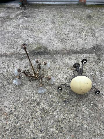 Lustre en laiton complet  beschikbaar voor biedingen