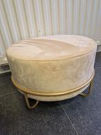 Pouf doré, Maison & Meubles, Enlèvement, Comme neuf
