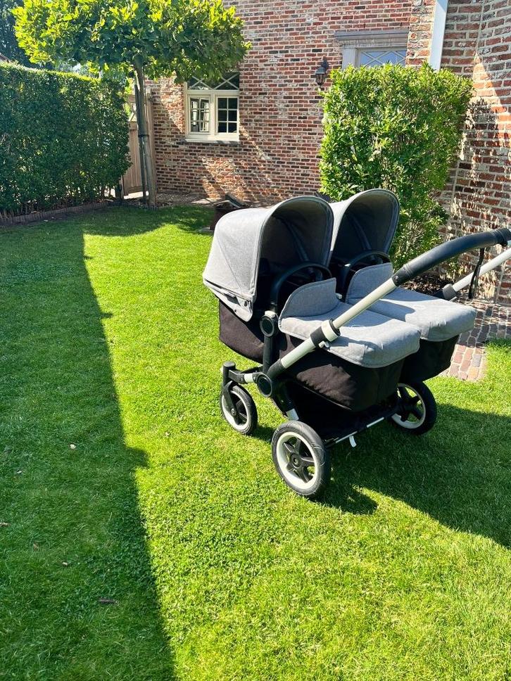 Bugaboo donkey duo - compleet, Enfants & Bébés, Jumeaux & Naissances multiples, Comme neuf, Poussette ou Buggy, Enlèvement