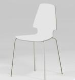 4 chaises Ikea blanches, Maison & Meubles, Chaises, Enlèvement, Utilisé, Blanc