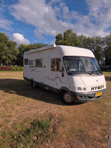 Hymer b644 zeer ruime indeling vakantie klaar !!, Caravans en Kamperen, Mobilhomes, Diesel, Particulier, Fiat