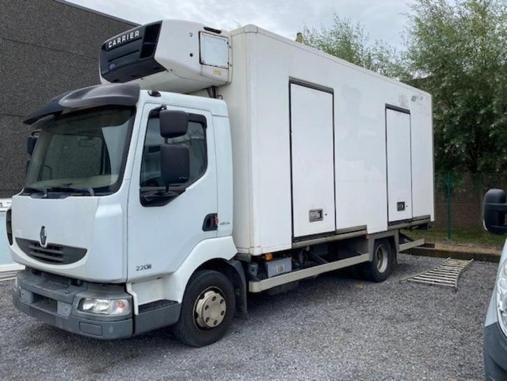 renault midlum 4.5dxi 10ton bi-koeling 3/2011 188.000km airc, Auto's, Vrachtwagens, Particulier, ABS, Achteruitrijcamera, Airbags