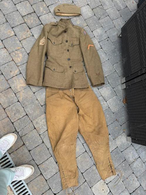 Uniforme us ww1 wo1, Verzamelen, Militaria | Algemeen, Ophalen of Verzenden