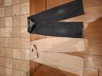 Lichte ribbroek Awesome maat 140,zwarte jeans Garcia maat134, Enlèvement, Comme neuf