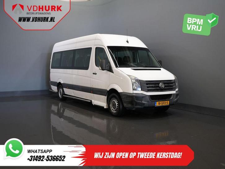 Volkswagen Crafter 35 2.0 TDI L3H2 EXPORT ONLY! €9.559 incl, Auto's, Bestelwagens en Lichte vracht, Bedrijf, ABS, Airconditioning