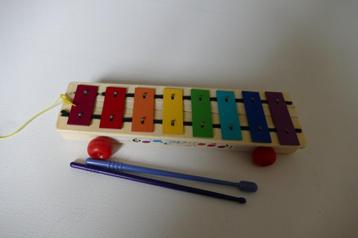 muzikale xylofoon, vintage, jaren 80