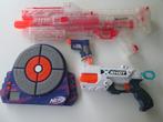2 Nerfgeweren, 1 X-shot en 1 roos, Kinderen en Baby's, Speelgoed | Buiten | Actiespeelgoed, Ophalen, Zo goed als nieuw