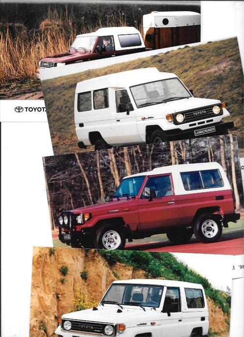 Photos de presse du TOYOTA LANDCRUISER 2 PORTES, Livres, Autos | Brochures & Magazines, Toyota, Enlèvement ou Envoi