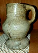 Steengoed bierkruik, wijn,... 16e eeuw, Antiek en Kunst, Ophalen of Verzenden