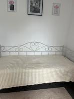 Hemelbed en bureau, Ophalen, Zo goed als nieuw, Eenpersoons, Wit