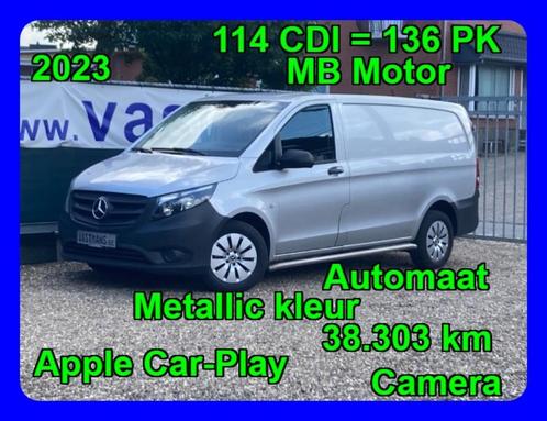 Mercedes-Benz Vito 114/27 600€ + TVA/2023/Métallique/, Autos, Camionnettes & Utilitaires, Entreprise, Achat, ABS, Caméra de recul