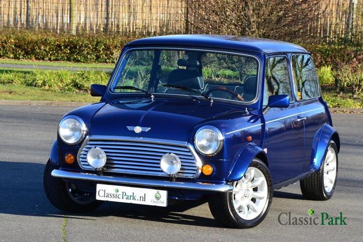 Rover Mini Cooper 1.3i "Blue Star", Autos, Oldtimers & Ancêtres, Entreprise, Achat, Intérieur cuir, Peinture métallisée, Rover